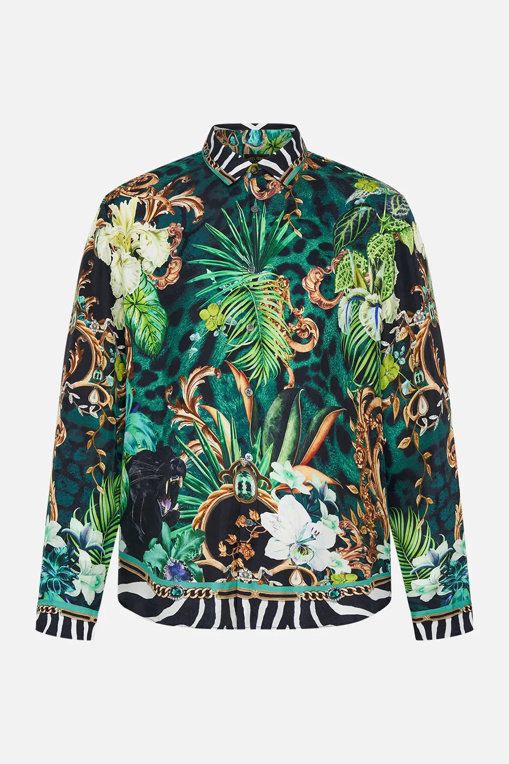 COLLARED LONG SLEEVE SHIRT SING MY SONG sold by Camilla product image thumbnail 3