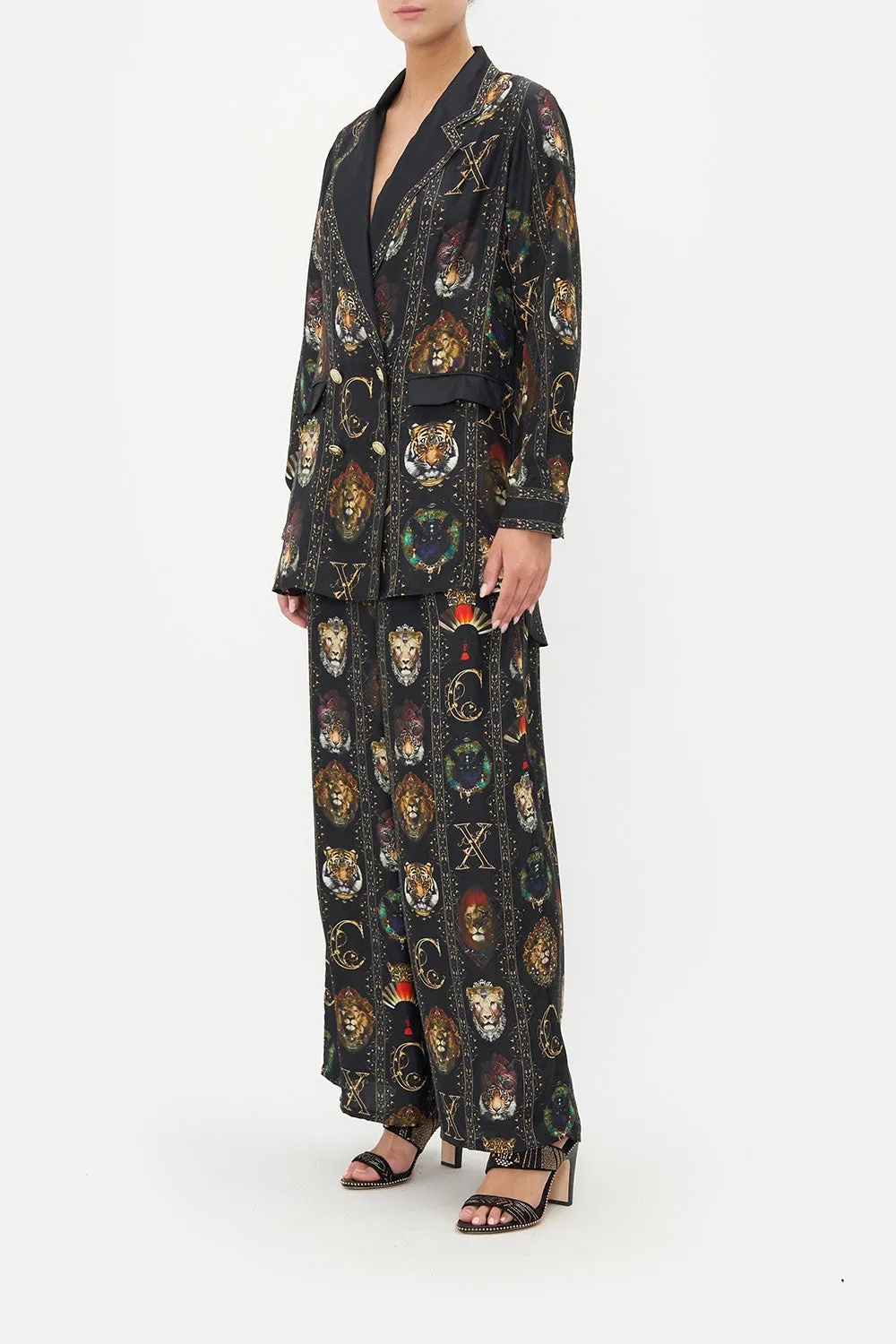 DOUBLE BREASTED SOFT JACKET JAGGIS JEWELS sold by Camilla product image thumbnail 4