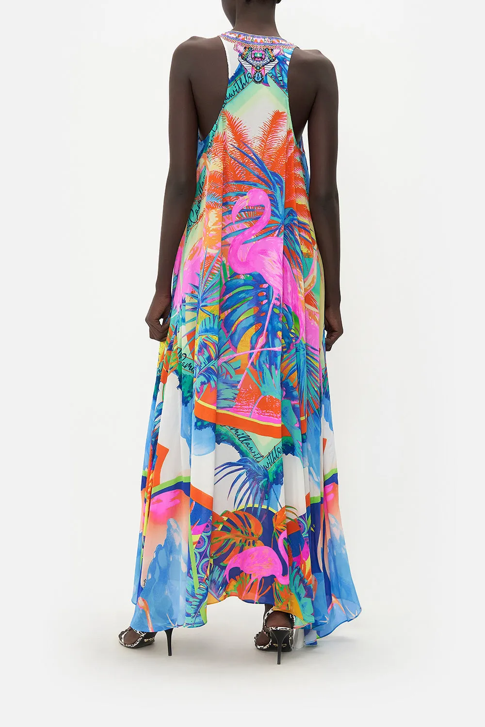 LACE UP RACER BACK DRESS FLAMENCO FLAMINGO sold by Camilla product image thumbnail 2