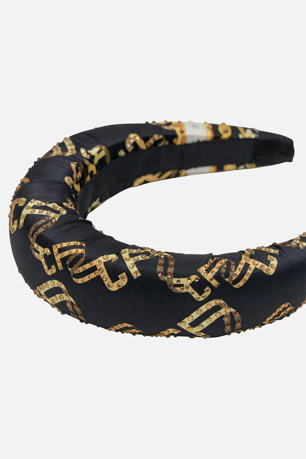 EMBELLISHED PRINTED HEADBAND TETHER ME NOT sold by Camilla product image thumbnail 2