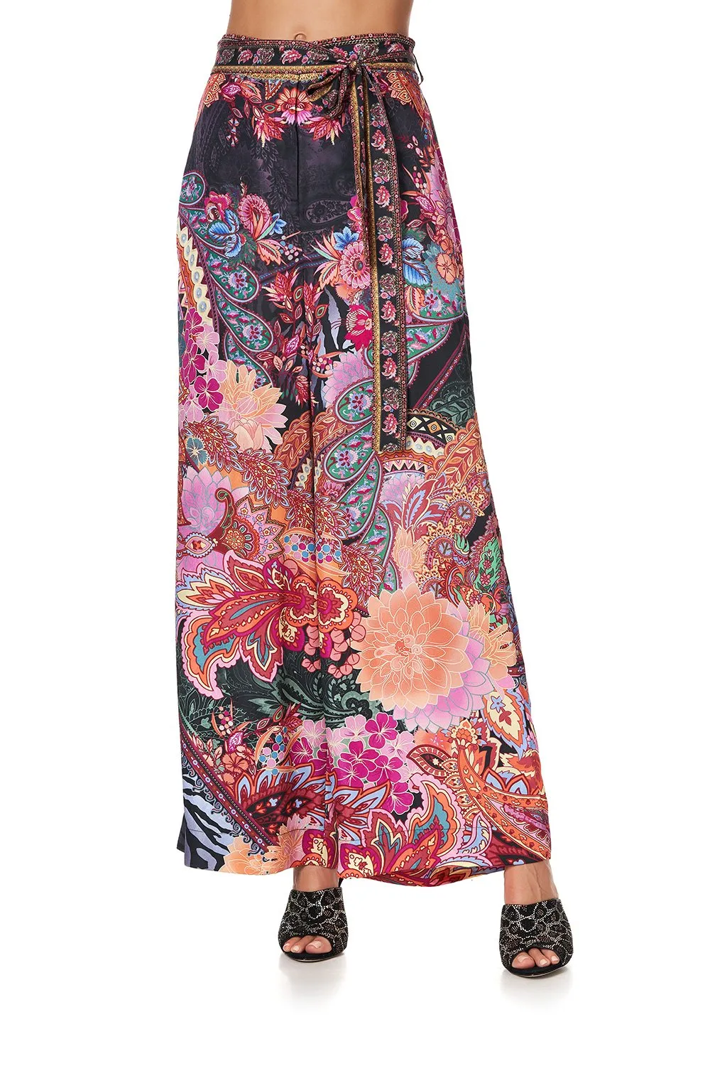 PAPERBAG WAIST WIDE LEG PANT SWINGING SIXTIES sold by Camilla product image thumbnail 5