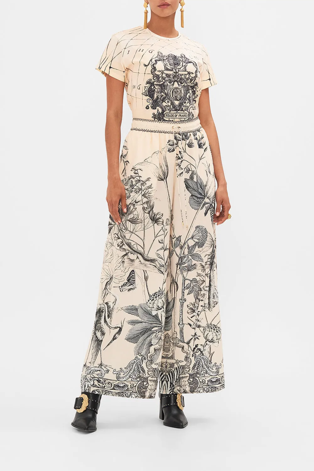 STRAIGHT LEG PANT ETCHED INTO ETERNITY sold by Camilla