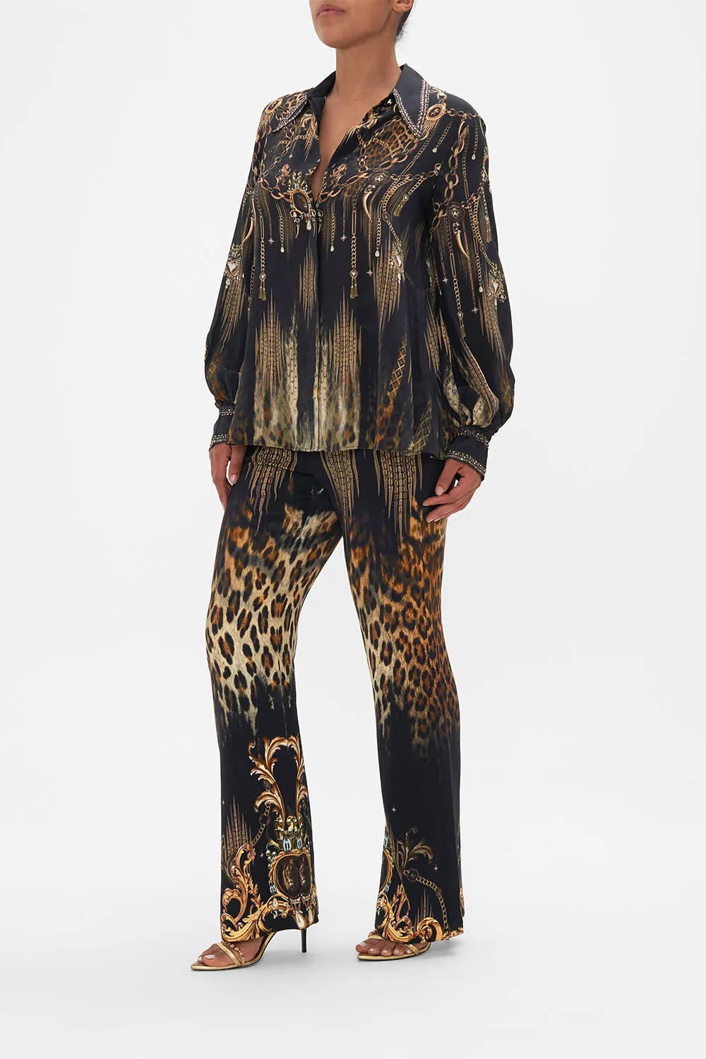 CURVED COLLAR BLOUSE JUNGLE DREAMING sold by Camilla product image thumbnail 4