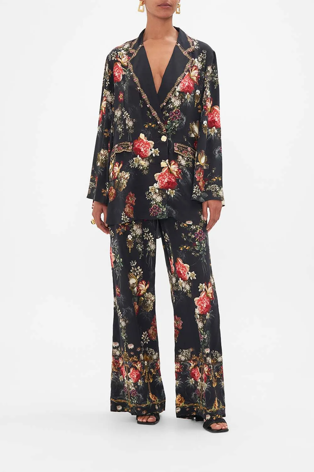 FLARED SLEEVE DOUBLE BREASTED JACKET A NIGHT AT THE OPERA sold by Camilla