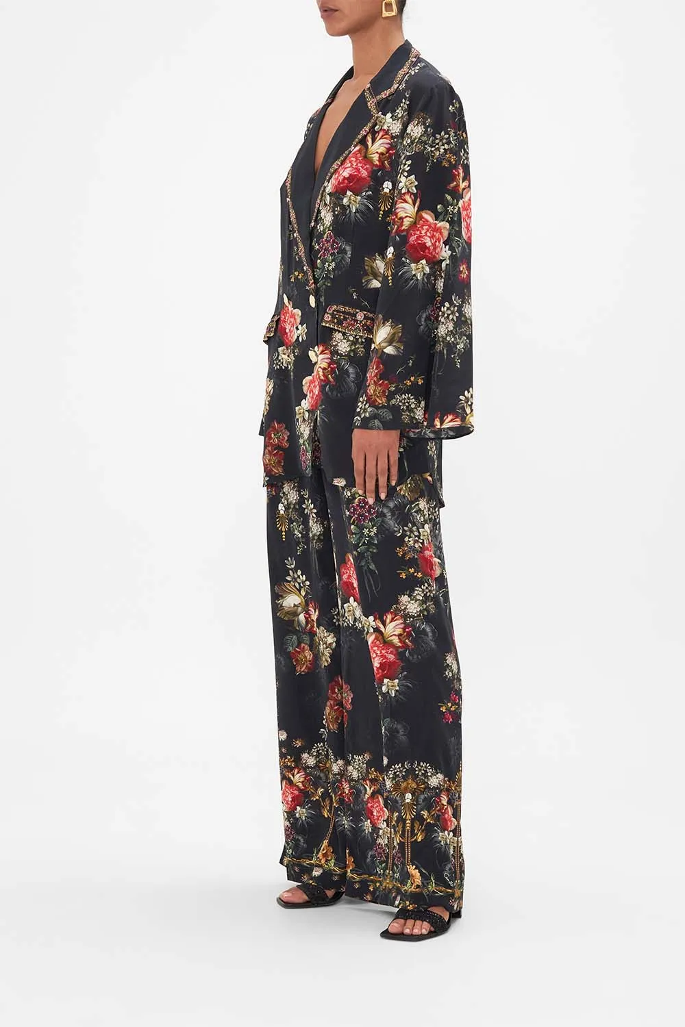 FLARED SLEEVE DOUBLE BREASTED JACKET A NIGHT AT THE OPERA sold by Camilla product image thumbnail 4