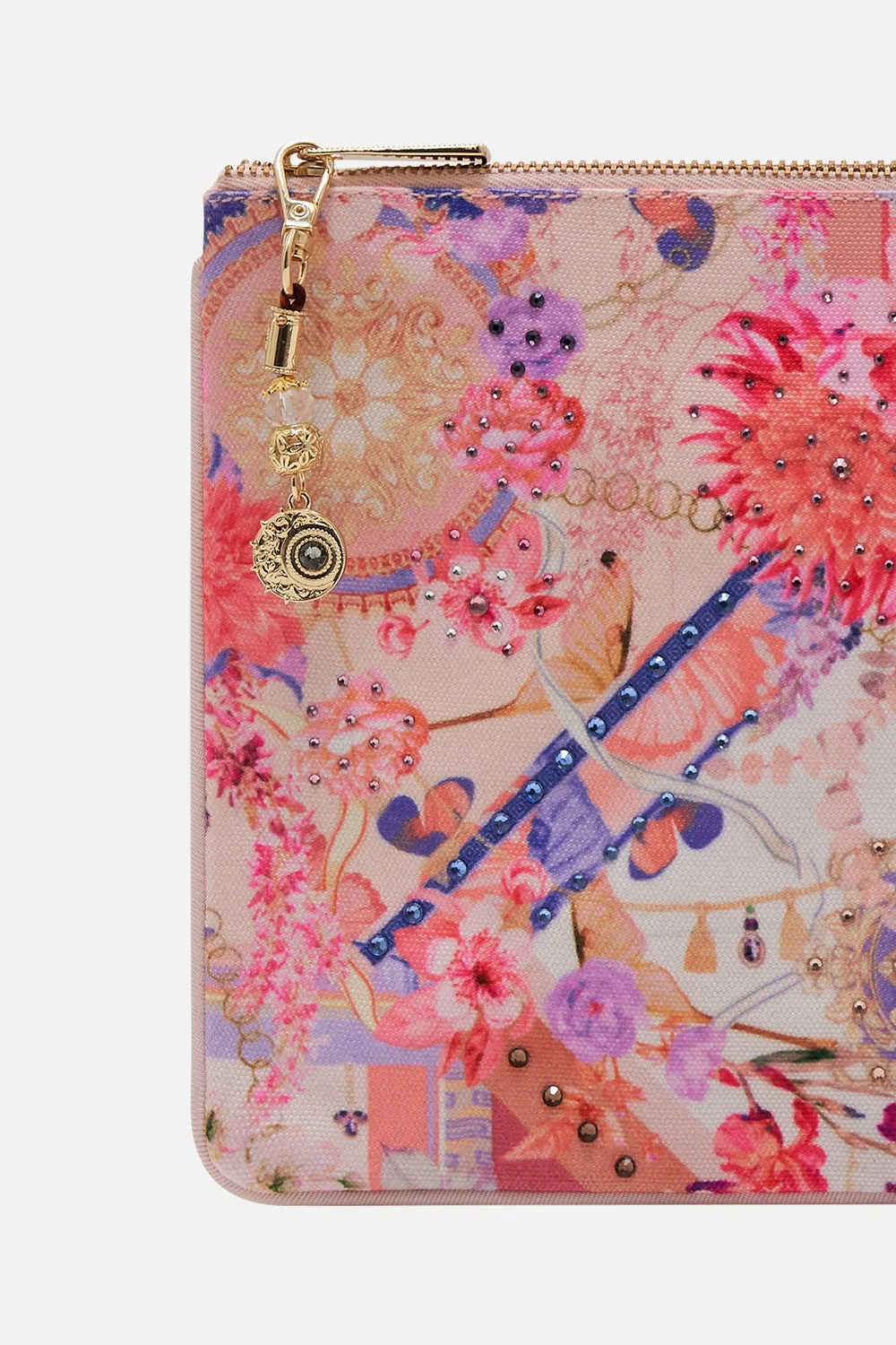 SMALL CANVAS CLUTCH ROSE BED RENDEZVOUS sold by Camilla product image thumbnail 2