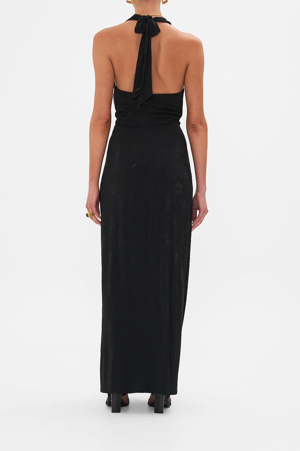 LONG JERSEY HALTER DRESS AMSTERGLAM sold by Camilla product image thumbnail 2