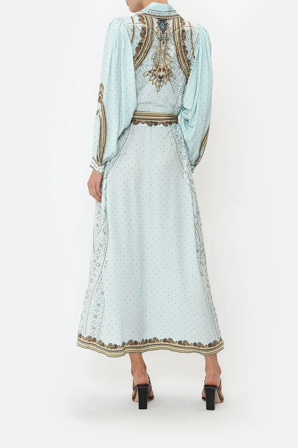 CURVED COLLAR SHIRT DRESS LUXE ESPIRITU sold by Camilla product image thumbnail 2