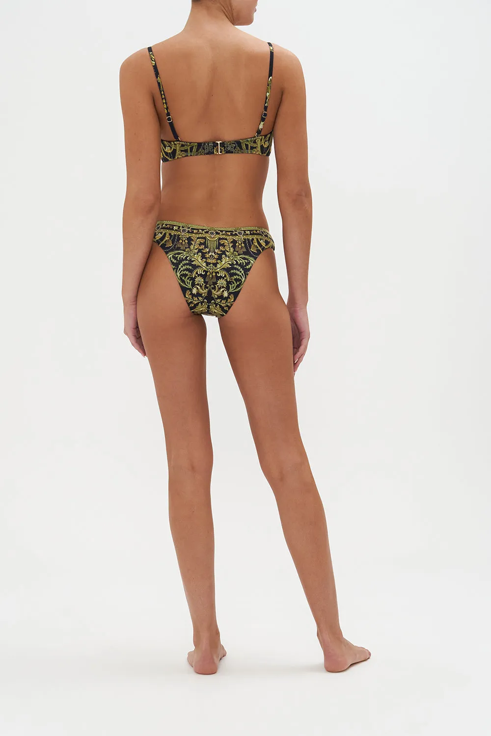 WIDE SIDE HIGH LEG PANT THE NIGHT IS NOIR sold by Camilla product image thumbnail 2