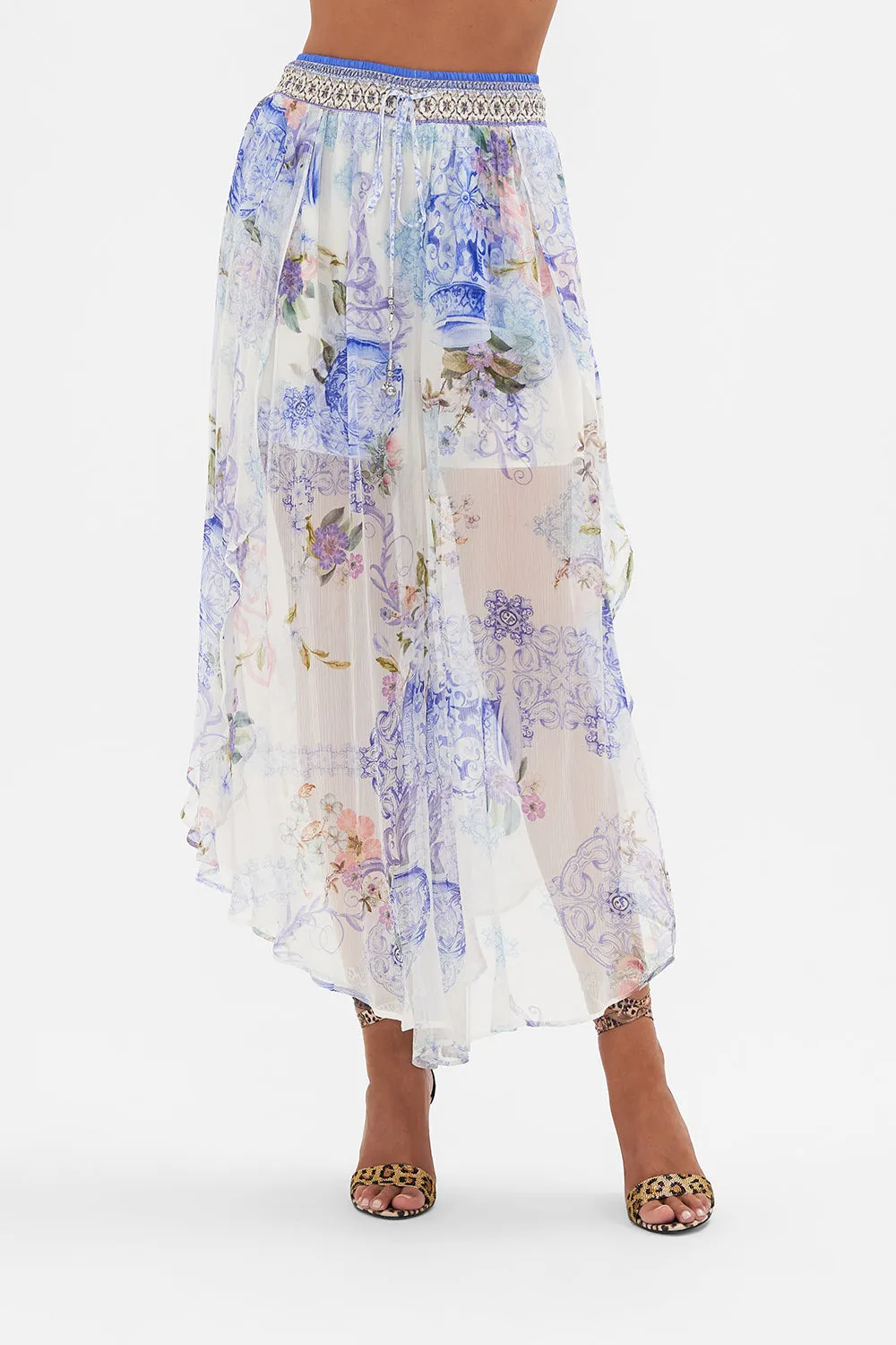 CURVED HEM PANT PAINT ME POSITANO sold by Camilla product image thumbnail 5