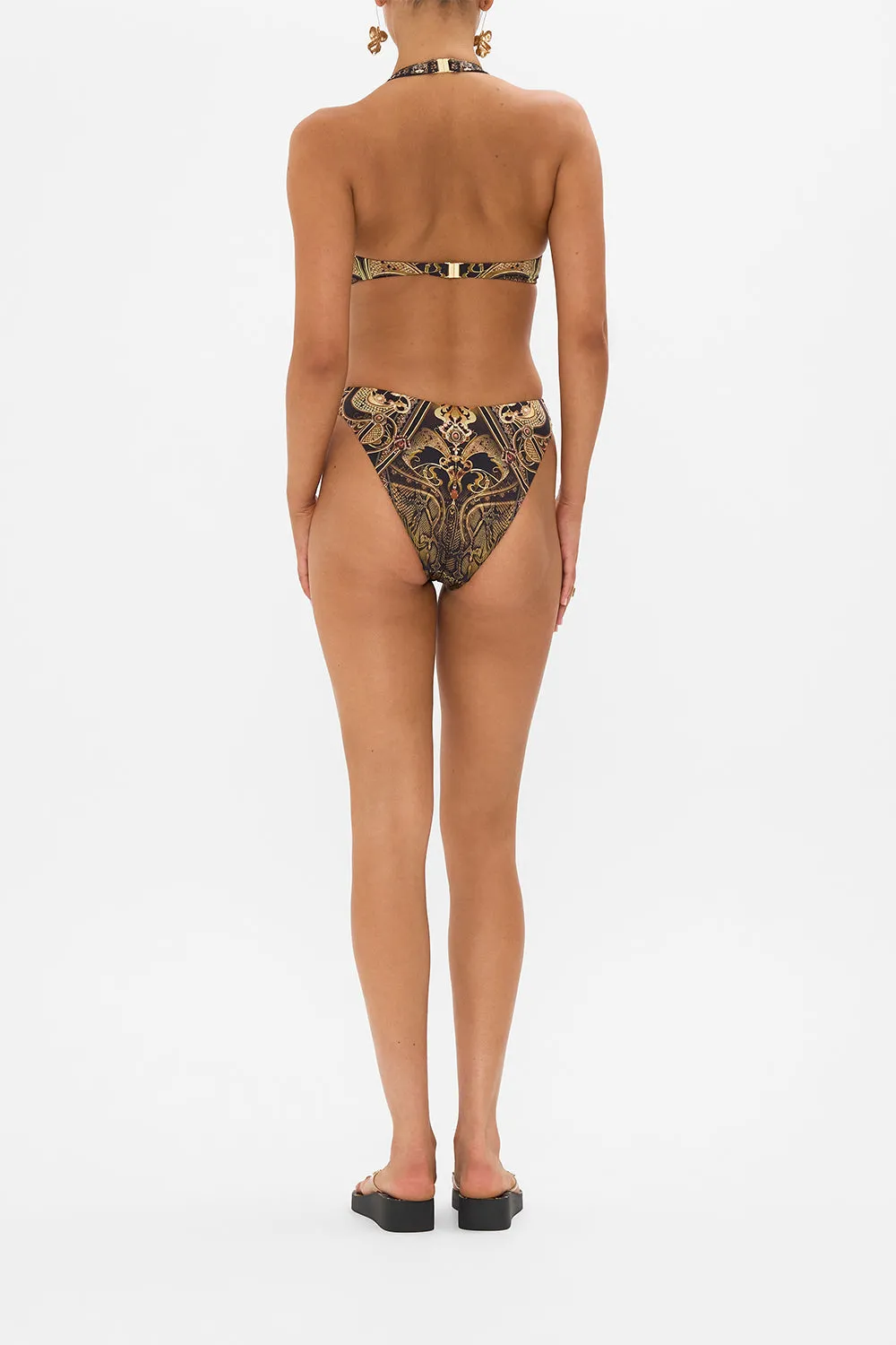 TRI-RING FRONT CUT OUT ONE-PIECE NOUVEAU NOIR sold by Camilla product image thumbnail 2