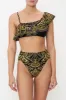 ONE SHOULDER FRILL BRA SHADOWS OF ARMADA sold by Camilla