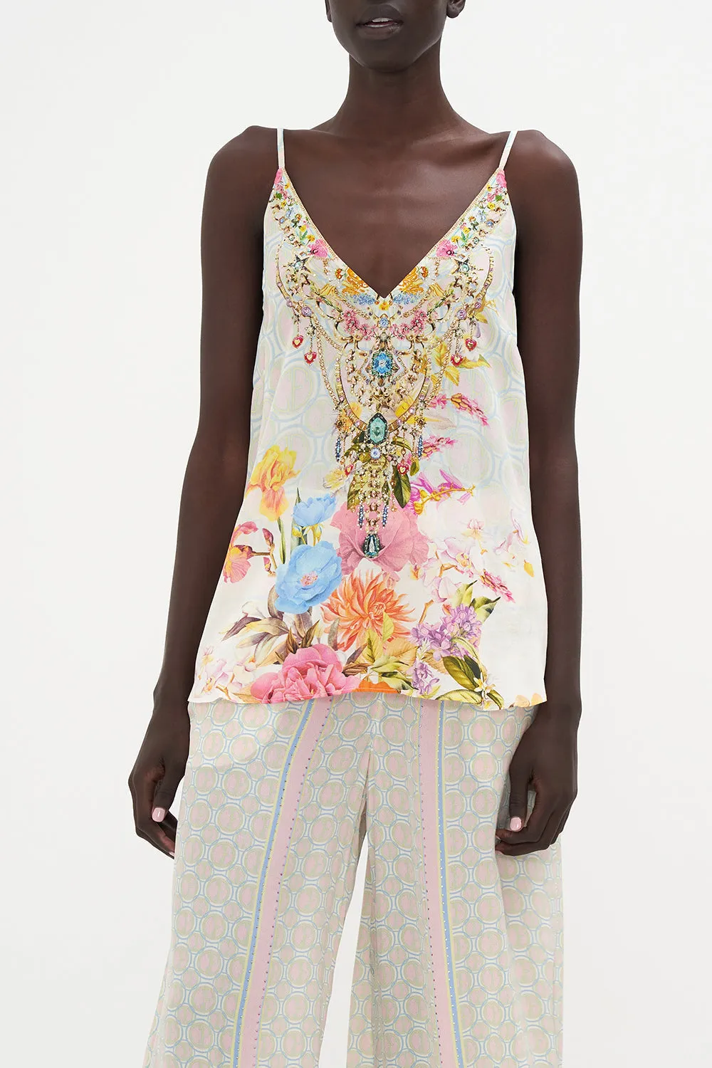 V NECK CAMI SUNLIGHT SYMPHONY sold by Camilla product image thumbnail 5