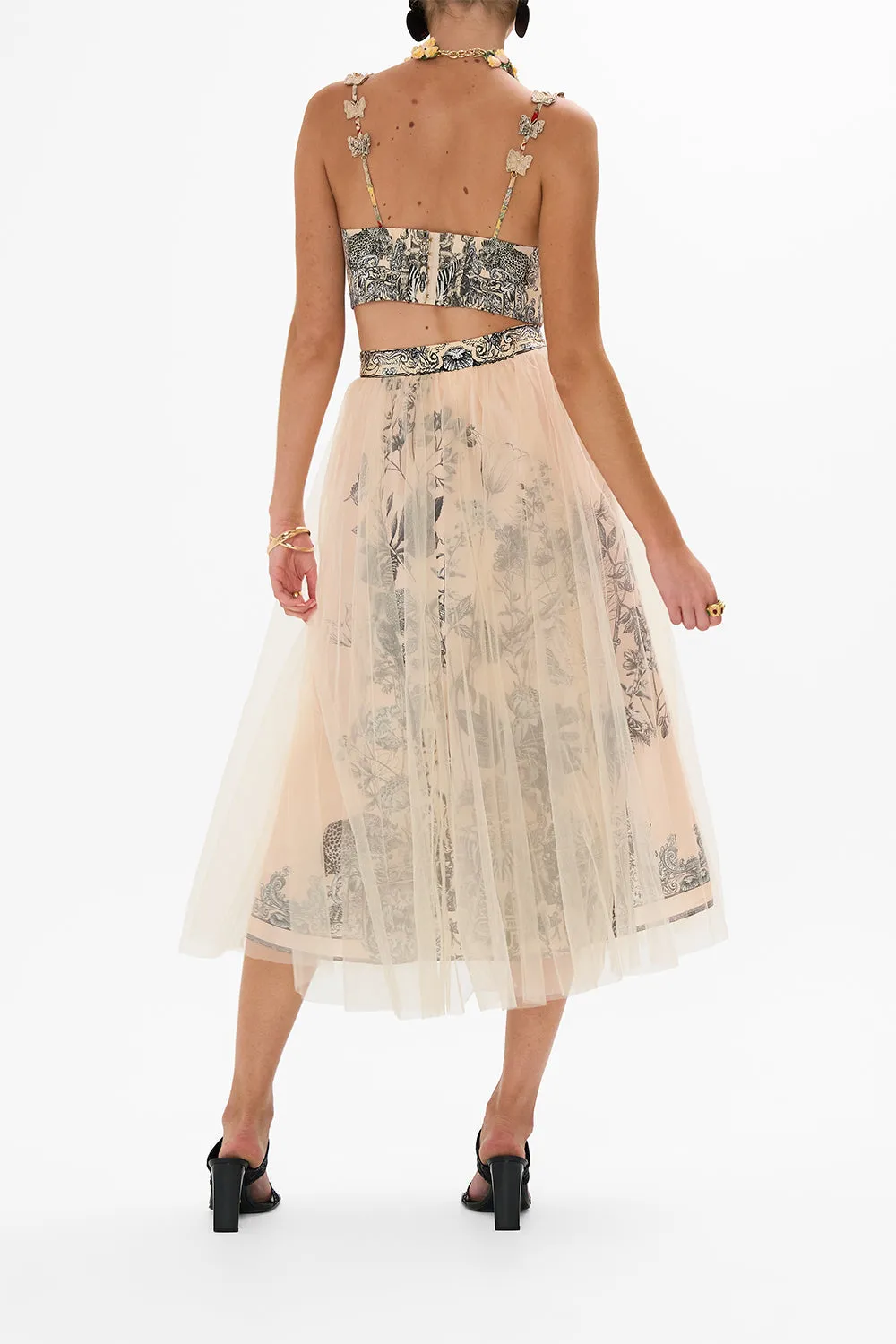 MIDI TULLE SKIRT ETCHED INTO ETERNITY sold by Camilla product image thumbnail 2