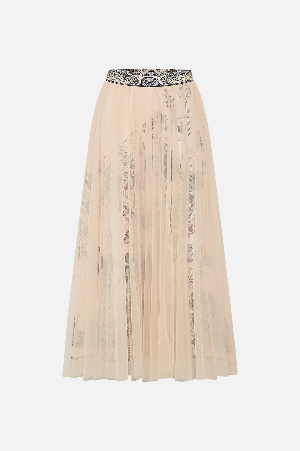 MIDI TULLE SKIRT ETCHED INTO ETERNITY sold by Camilla product image thumbnail 3