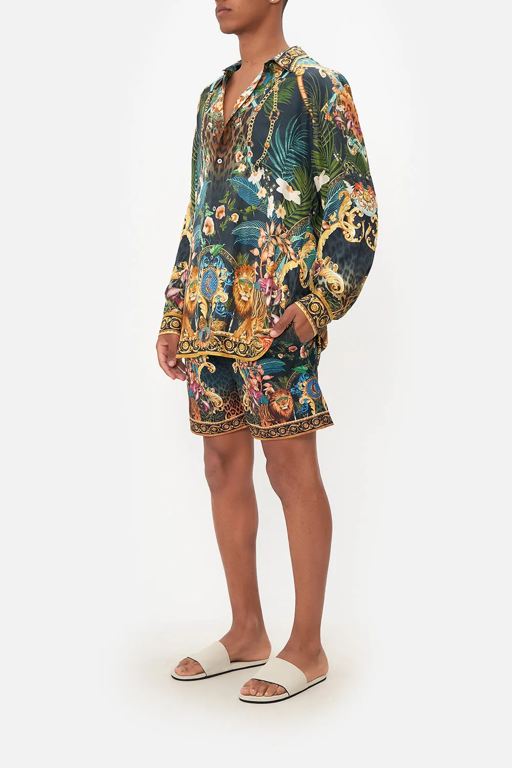 MENS OVERSIZED SHIRT FEARLESS FELIS sold by Camilla product image thumbnail 4