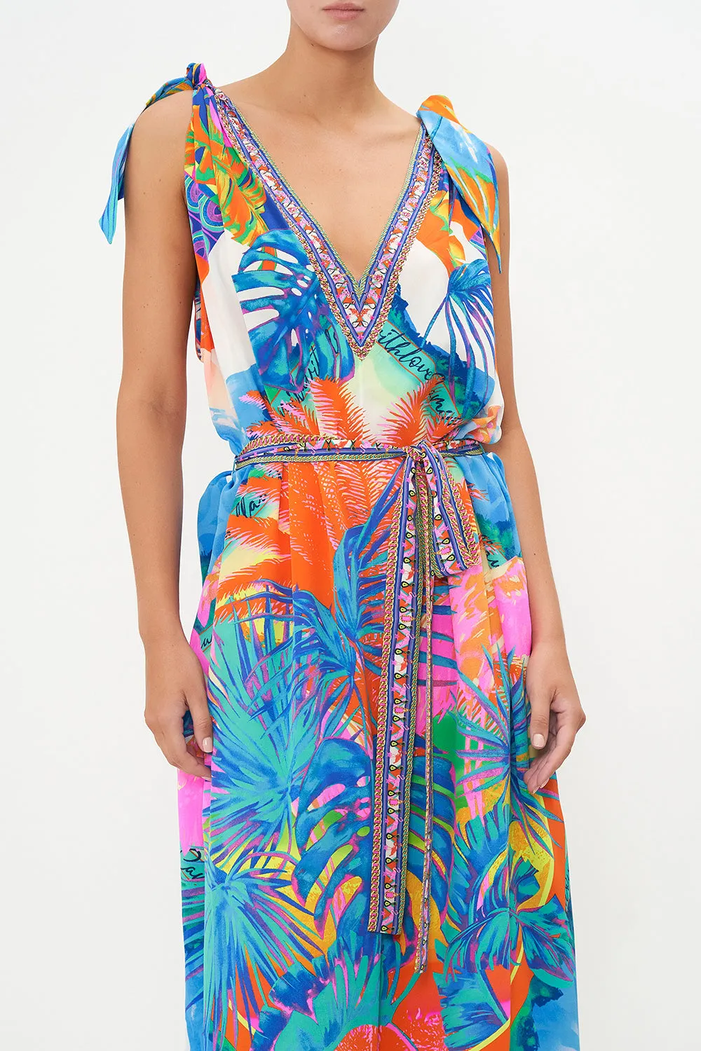 SCARF TIE JUMPSUIT FLAMENCO FLAMINGO sold by Camilla product image thumbnail 5