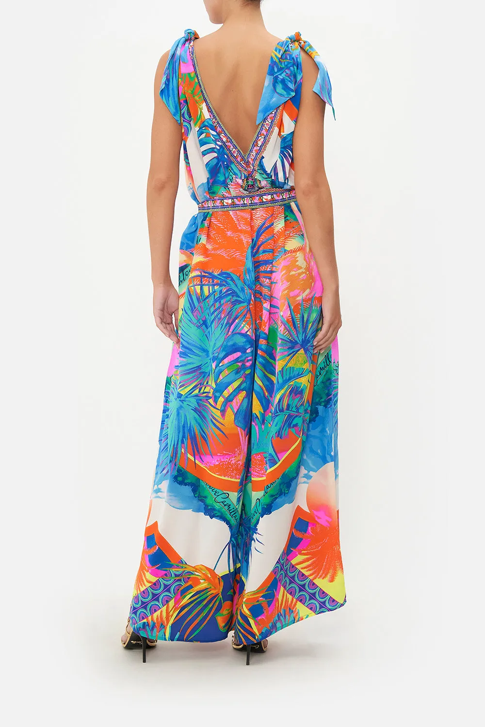 SCARF TIE JUMPSUIT FLAMENCO FLAMINGO sold by Camilla product image thumbnail 2