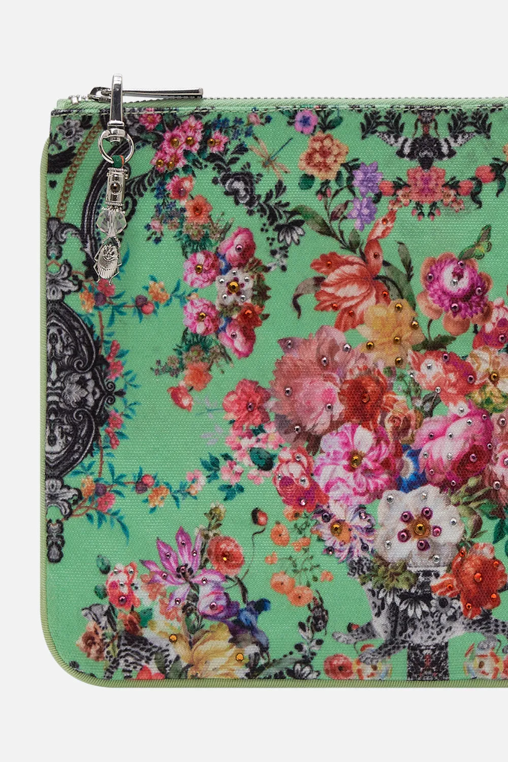 SMALL CANVAS CLUTCH PORCELAIN DREAM sold by Camilla product image thumbnail 2