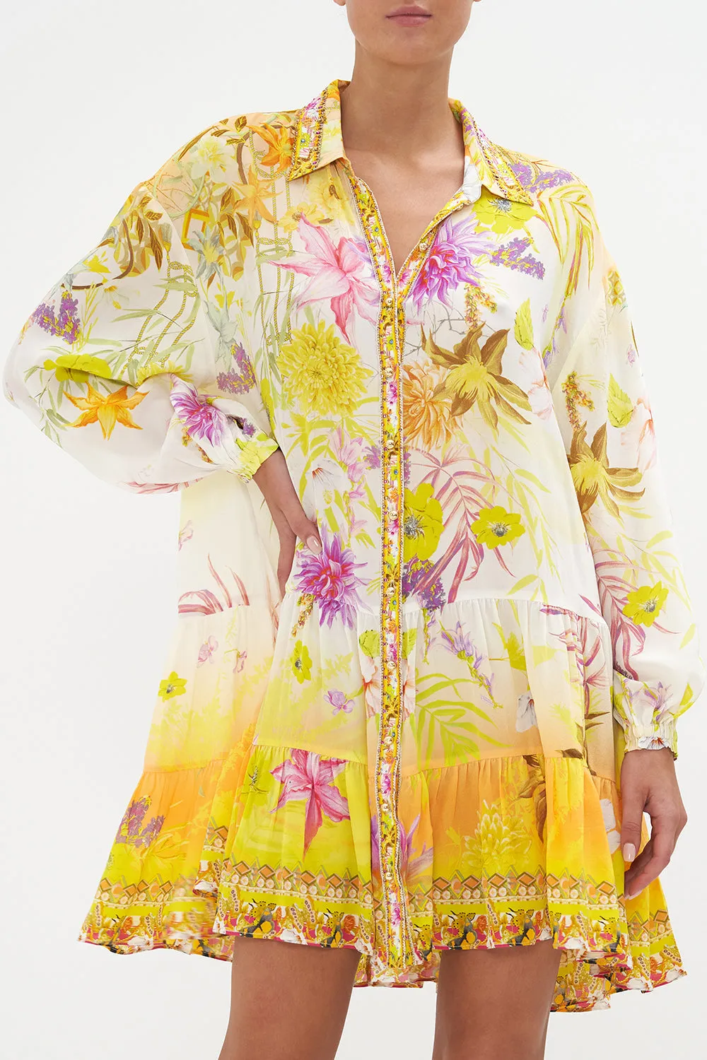TIERED SHIRT DRESS HOW DOES YOUR GARDEN GROW sold by Camilla product image thumbnail 5