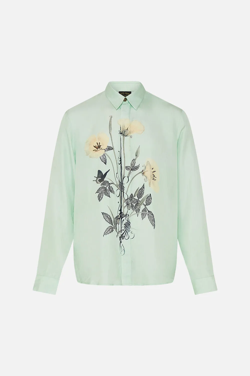 LONG SLEEVE HIDDEN PLACKET SHIRT PETAL PROMISE LAND sold by Camilla product image thumbnail 3
