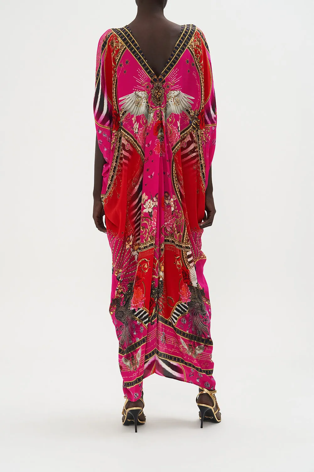 LONG DRAPE DRESS WITH ZIP FRONT WHAT HAPPENS ON TOUR sold by Camilla product image thumbnail 2