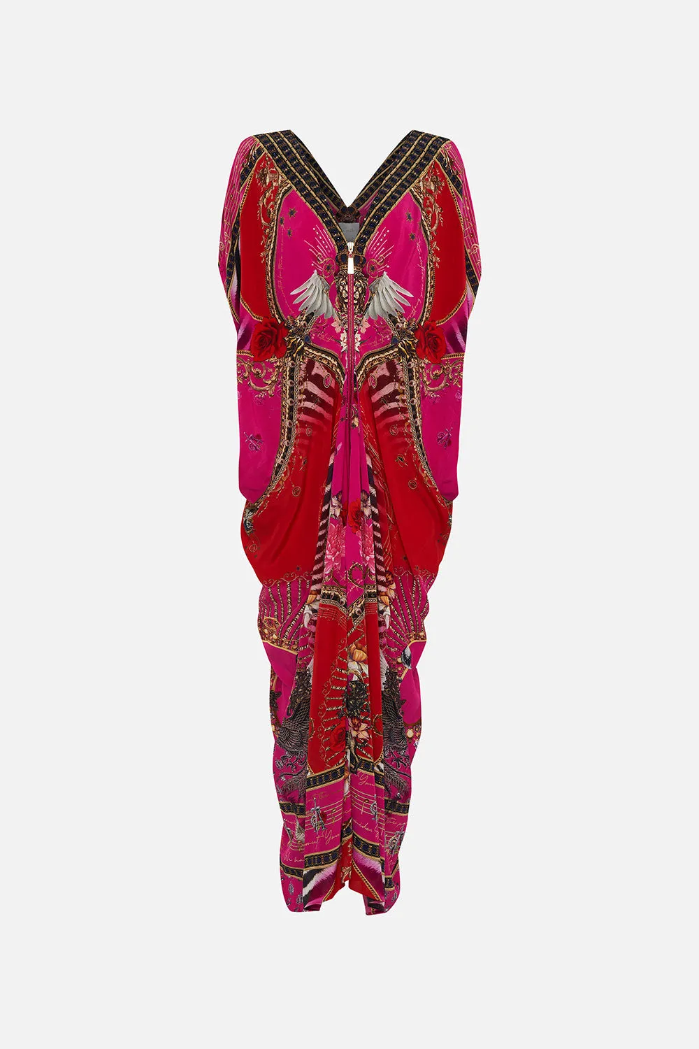 LONG DRAPE DRESS WITH ZIP FRONT WHAT HAPPENS ON TOUR sold by Camilla product image thumbnail 3