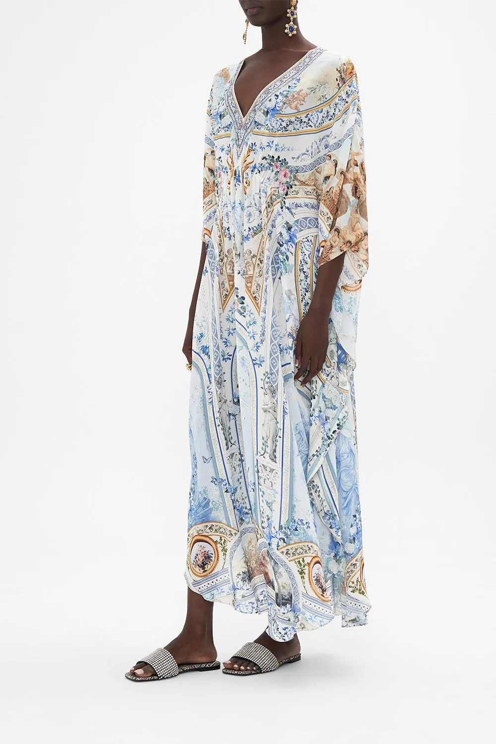 GATHERED WAIST KAFTAN SEASON OF THE SIREN sold by Camilla product image thumbnail 4