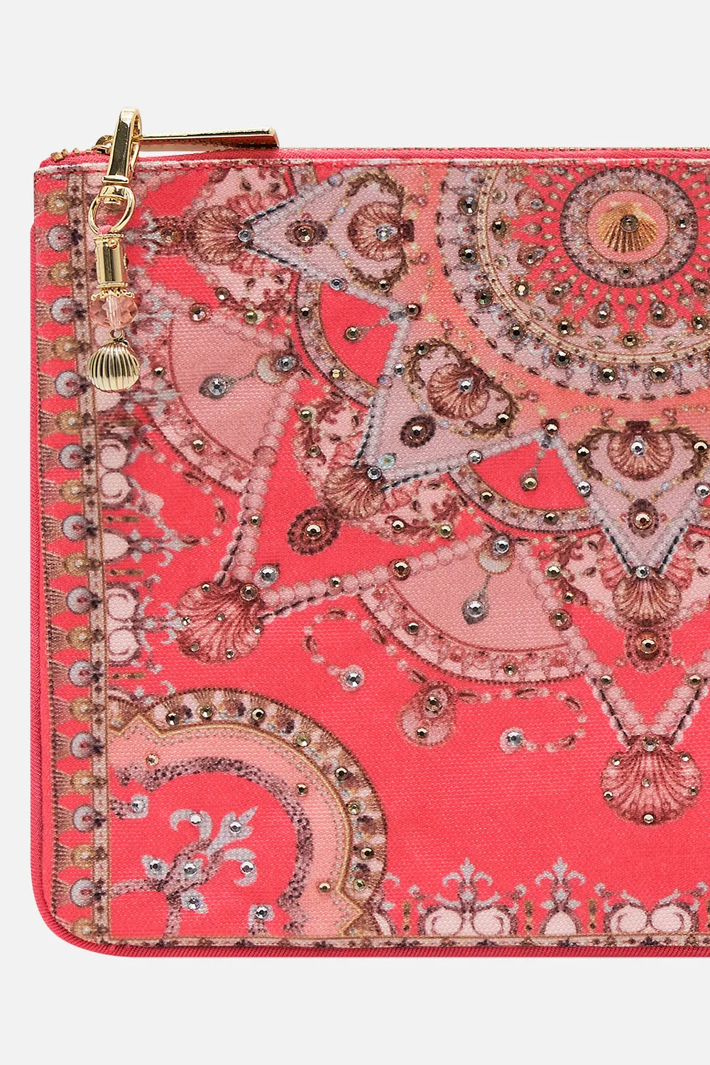 SMALL CANVAS CLUTCH SHELL GAMES sold by Camilla product image thumbnail 3