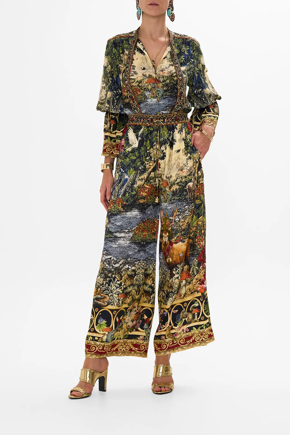 STRAIGHT LEG PANT TAPESTRY TOTEMS sold by Camilla