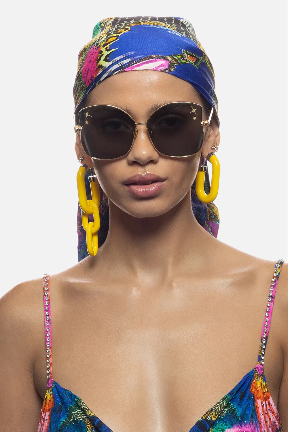 POOL SIDE PEDIGREE
SUNGLASSES GOLD sold by Camilla product image thumbnail 4