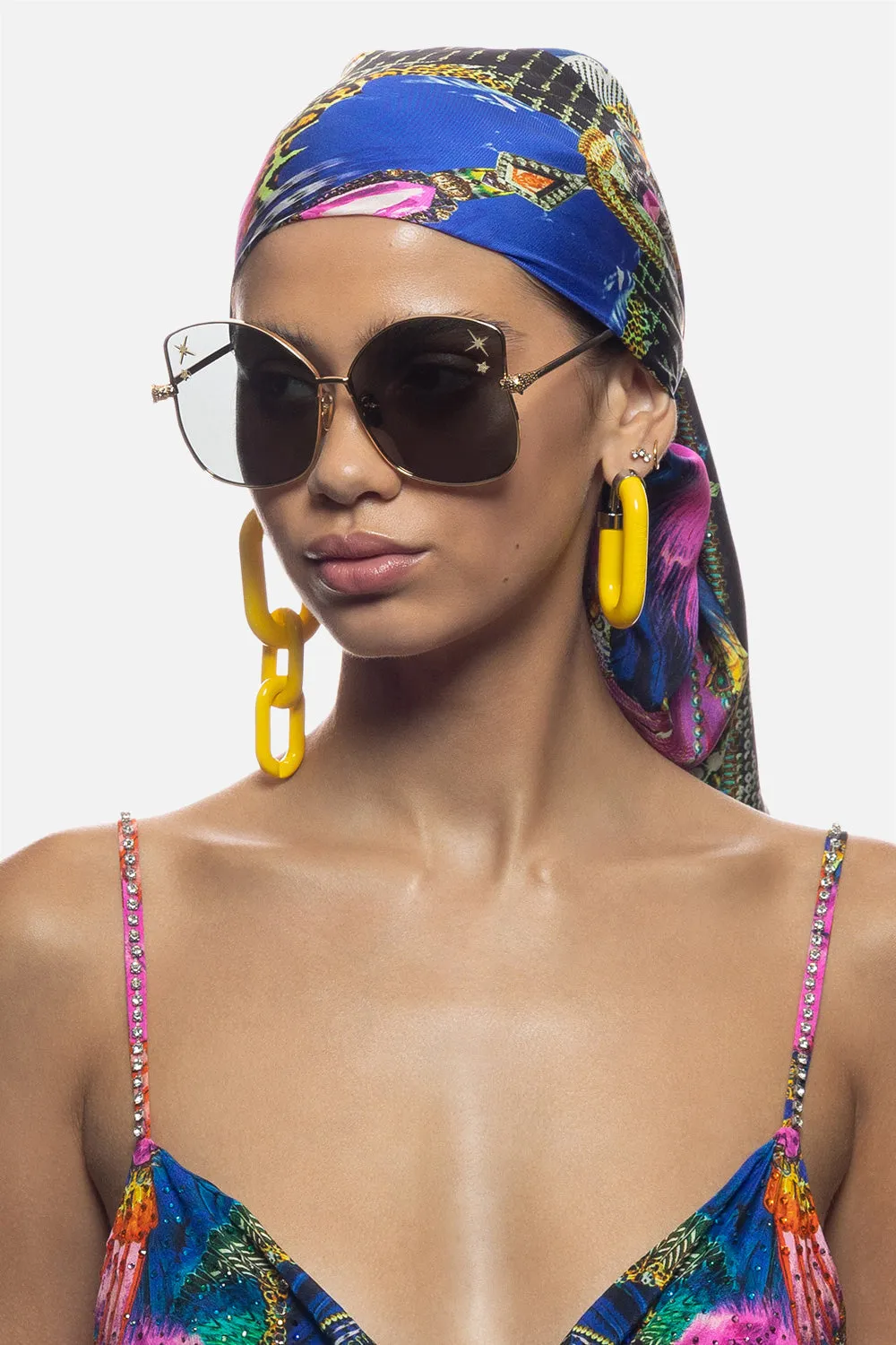 POOL SIDE PEDIGREE
SUNGLASSES GOLD sold by Camilla product image thumbnail 5