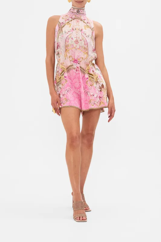 NECK TIE PLAYSUIT WITH ELASTIC WAIST FRESCO FAIRYTALE sold by Camilla