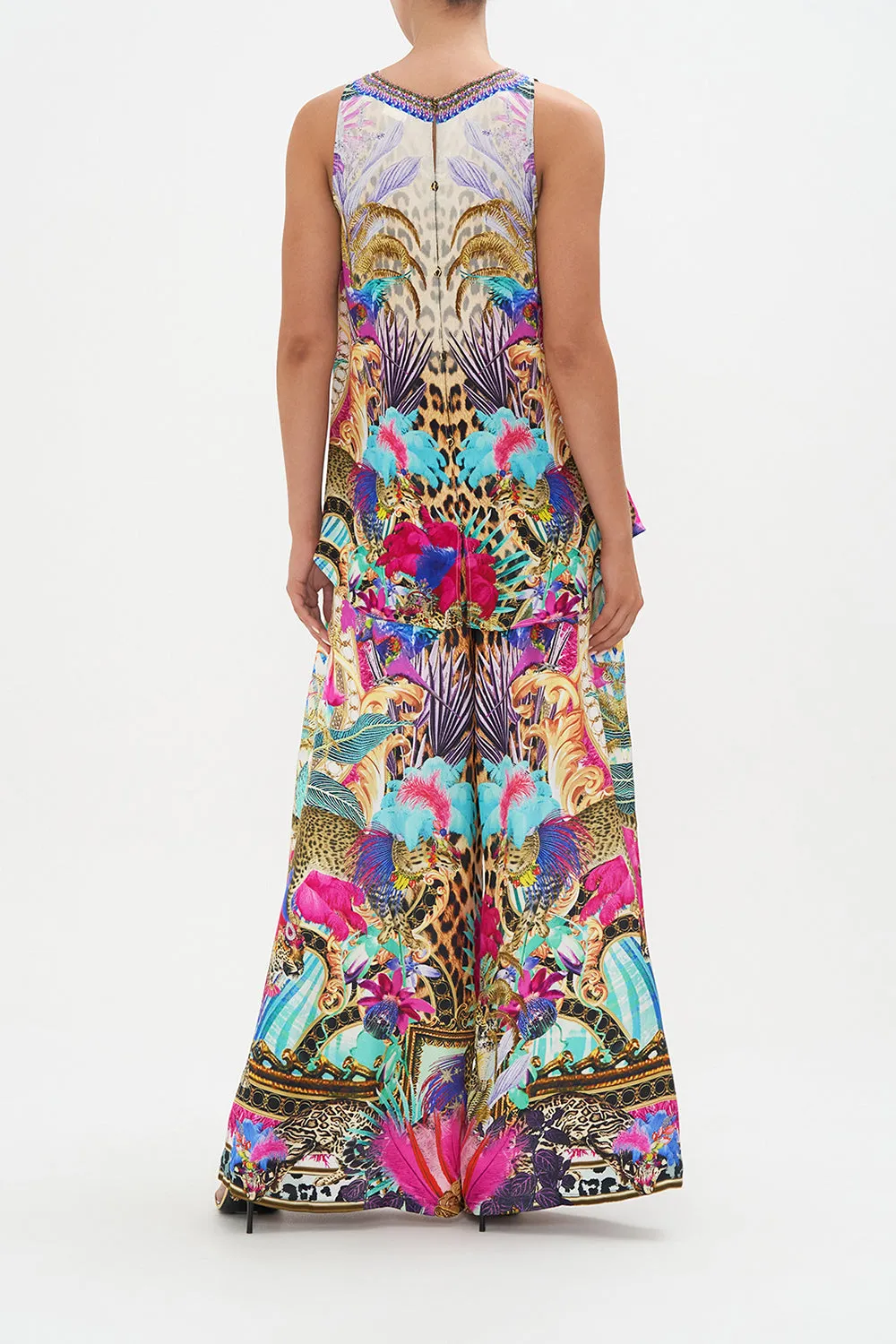 V NECK BUTTON BACK TOP MERRY GO ROUND sold by Camilla product image thumbnail 2