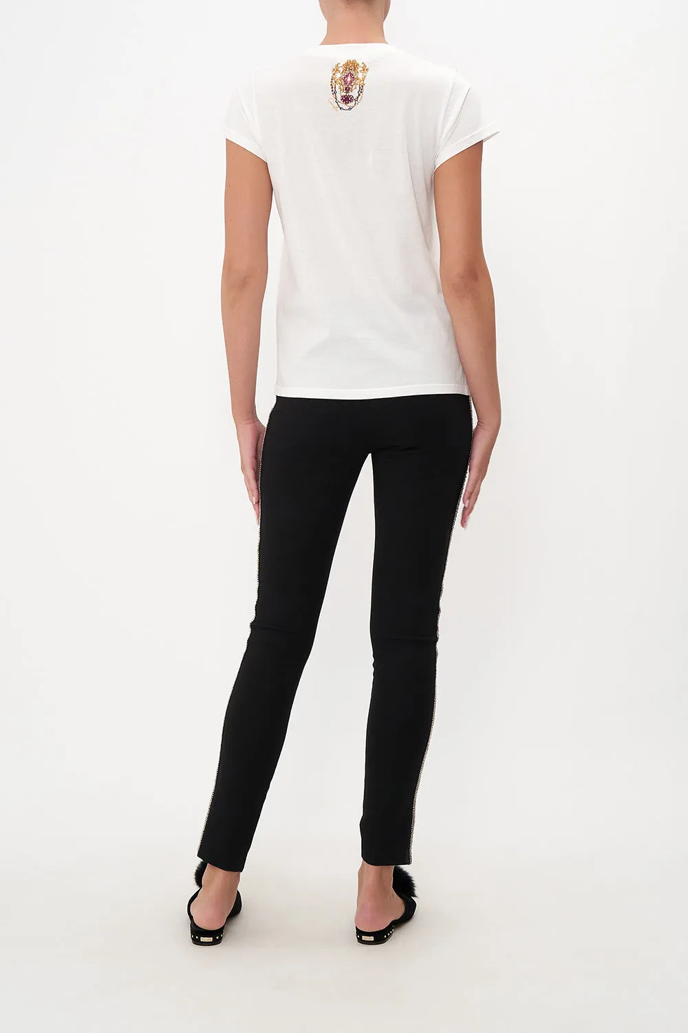 SLIM FIT ROUND NECK T-SHIRT THE LEGEND OF ZIBA sold by Camilla product image thumbnail 2