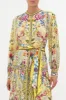 BUTTON THROUGH DRESS WITH YOKE BIRDS AND THE BEES sold by Camilla