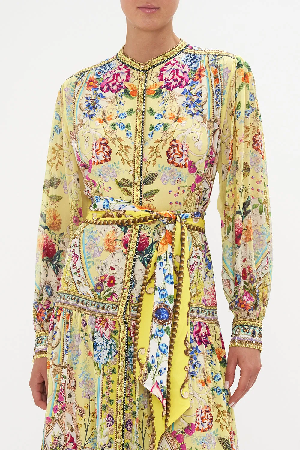 BUTTON THROUGH DRESS WITH YOKE BIRDS AND THE BEES sold by Camilla product image thumbnail 5