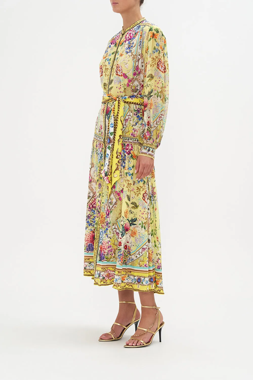 BUTTON THROUGH DRESS WITH YOKE BIRDS AND THE BEES sold by Camilla product image thumbnail 4