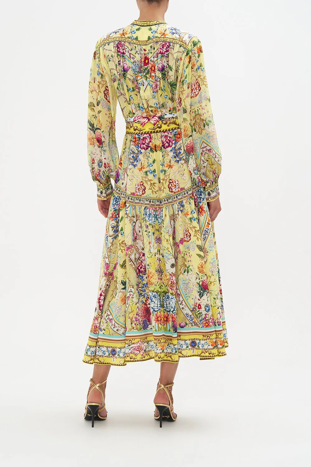 BUTTON THROUGH DRESS WITH YOKE BIRDS AND THE BEES sold by Camilla product image thumbnail 2