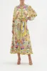 BUTTON THROUGH DRESS WITH YOKE BIRDS AND THE BEES sold by Camilla