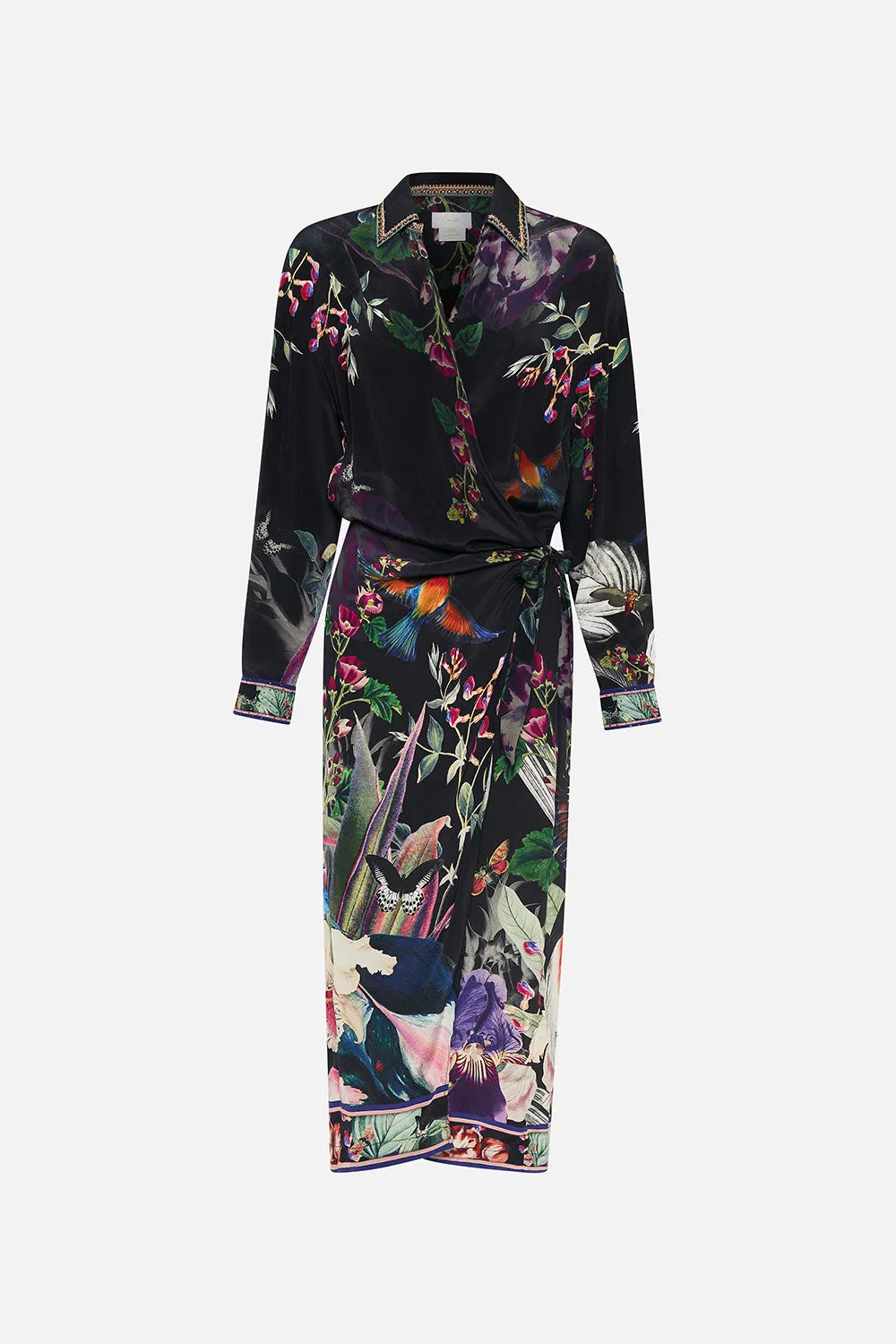 TWIST FRONT SHIRT DRESS PARADISO PLACE sold by Camilla product image thumbnail 3