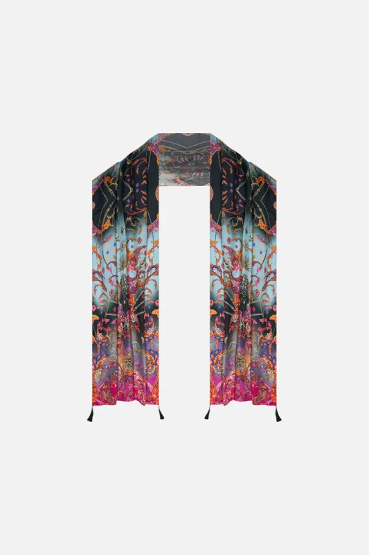 MODEST SCARF WITH TASSEL WHAT LIES BENEATH sold by Camilla