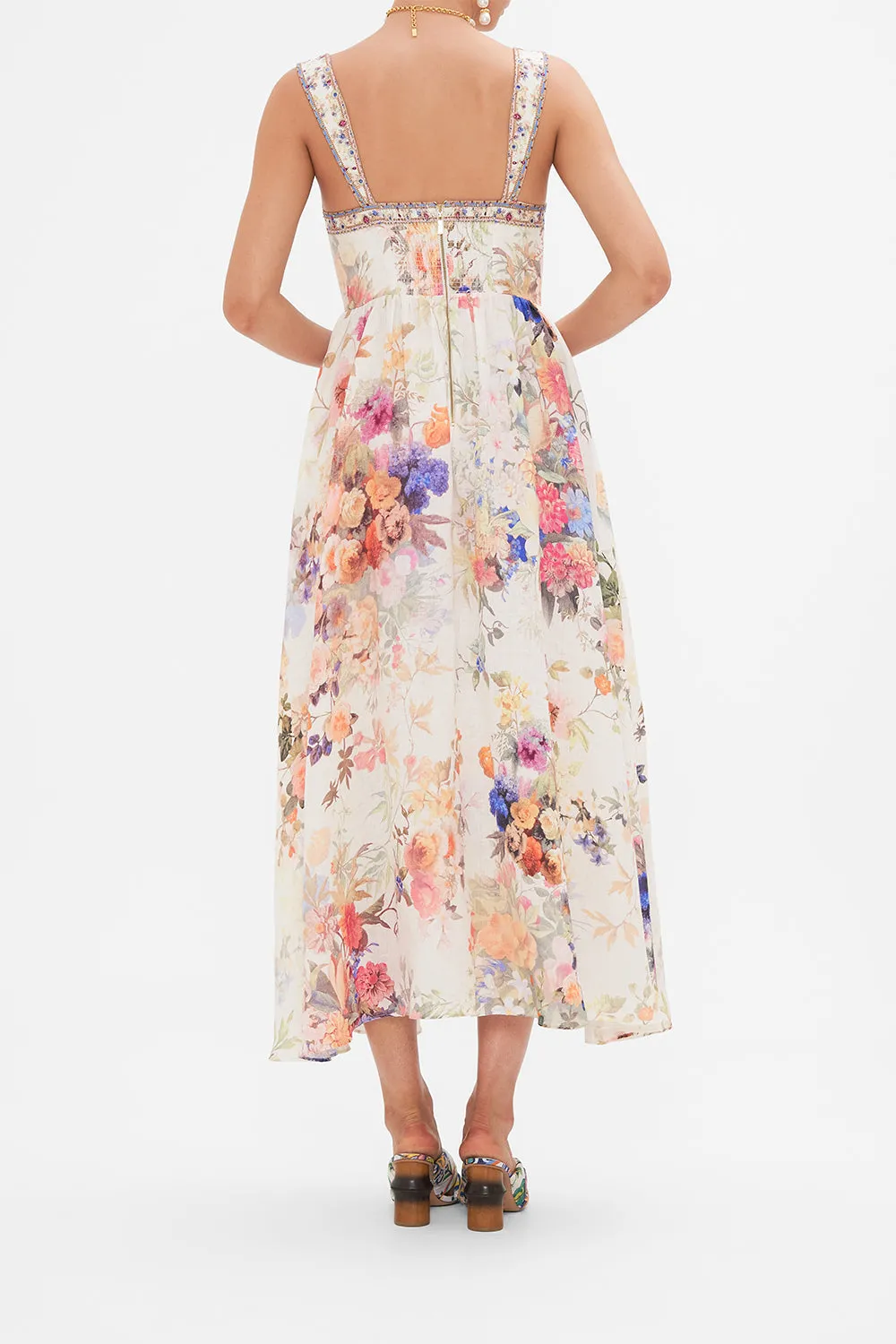 EYELET BUSTIER DRESS FRIENDS WITH FRESCOS sold by Camilla product image thumbnail 2