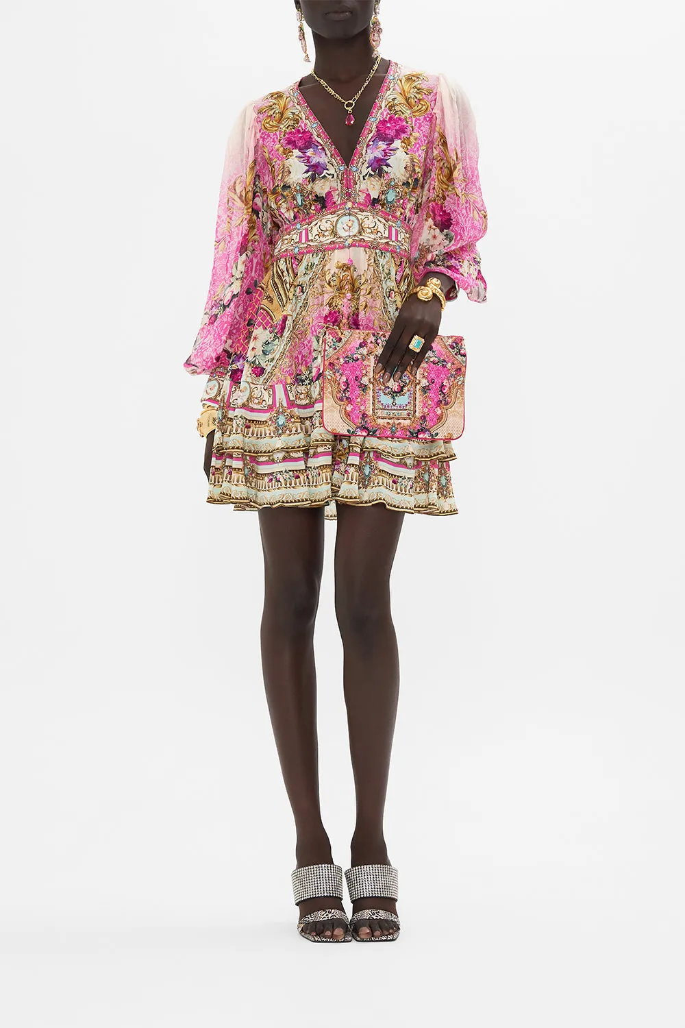 SMALL CANVAS CLUTCH CALL OF THE CANAL sold by Camilla product image thumbnail 3