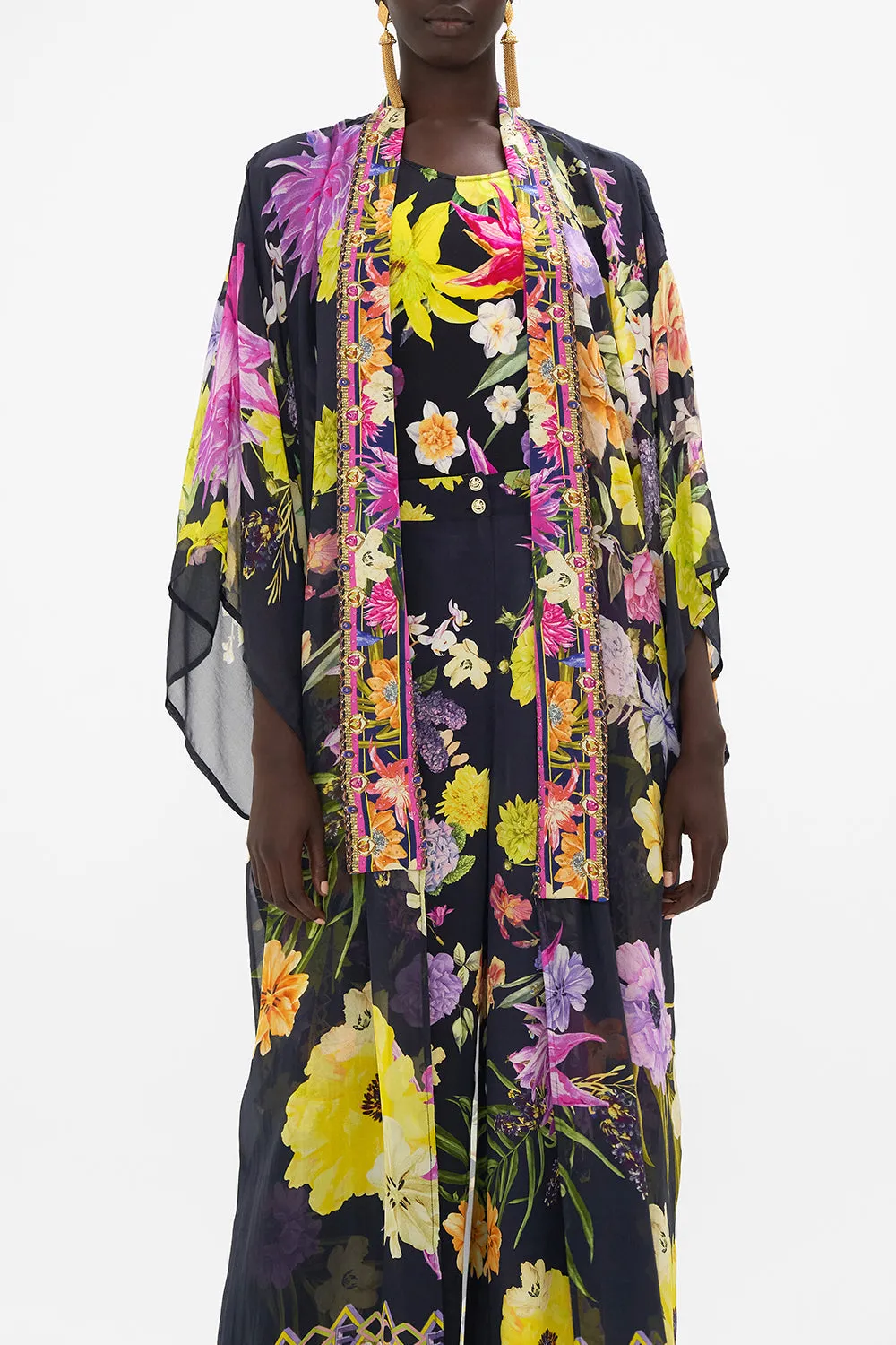 KIMONO LAYER WITH COLLAR PEACE BE WITH YOU sold by Camilla product image thumbnail 5