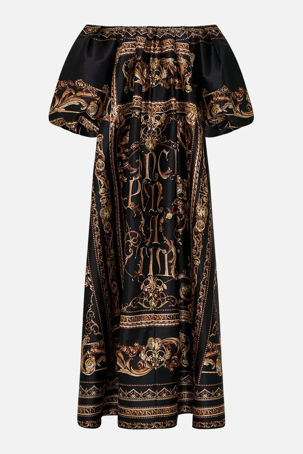 OFF SHOULDER LONG PUFF DRESS ONCE UPON A TIME sold by Camilla product image thumbnail 3