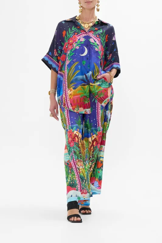 OVERSIZED POCKET TUNIC MIDNIGHT MUSES sold by Camilla