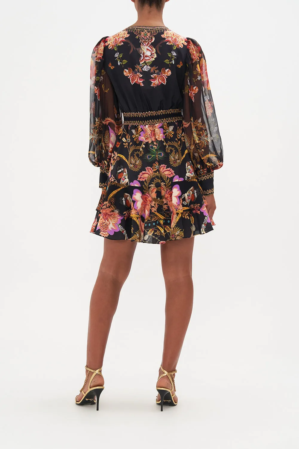 BUTTON FRONT FRILL DRESS TO CATCH A SPIDER sold by Camilla product image thumbnail 2