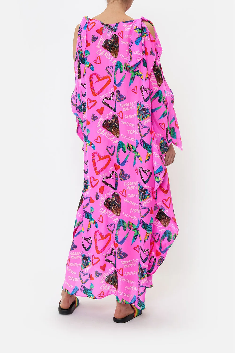 SCARF TIE KAFTAN WRITINGS ON THE WALL sold by Camilla product image thumbnail 2