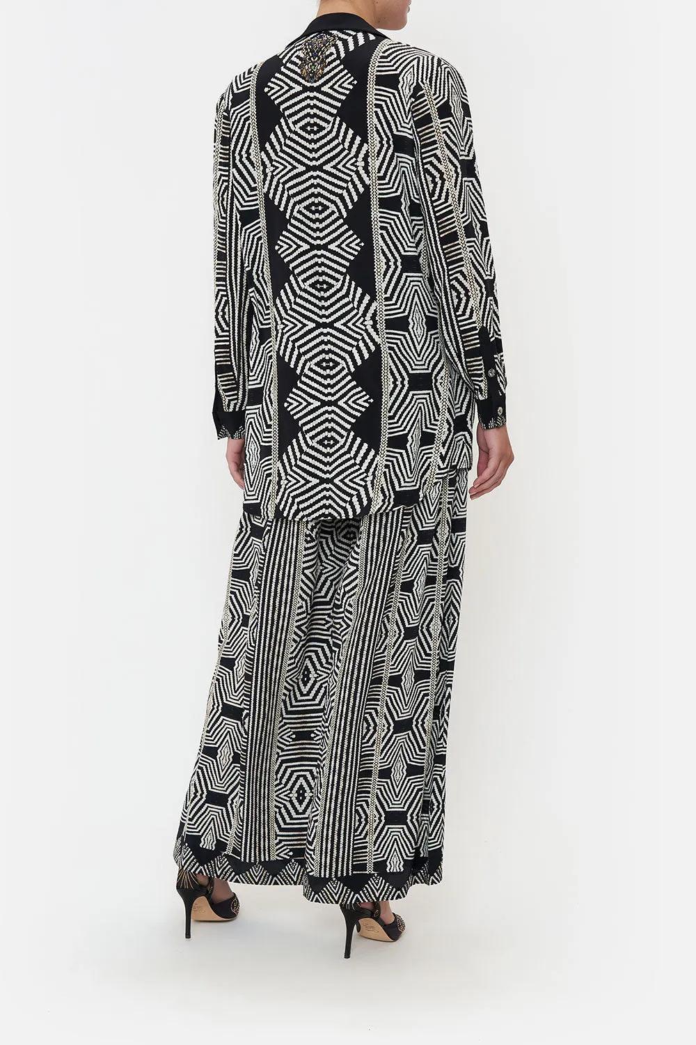 DOUBLE BREASTED SOFT JACKET KNIGHT OF THE WILD sold by Camilla product image thumbnail 2